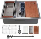 SANYCASA Kitchen Sink 32" x 19" Mul