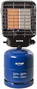 Estufa de pantalla mod. BARRACHINA para botella BUTSIR Azul con asa incorporada