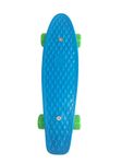 SK8MEMO 17X5inch Kids Skateboard, Mini Skateboard for Beginners (Blue)……