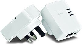 500 Mbps Compact Powerline AV Adapter Kit With USB Mouse