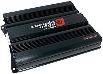 Cerwin-Vega CVP1200.4D 2Ω/4Ω 1200 MAX Power 4-Channel Bridgeable Class D Overload Circuits Protect Amplifier