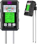 2026 Dual Probe Soil Tester, 6-in-1