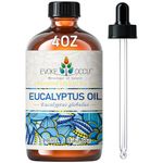 EVOKE OCCU Eucalyptus Essential Oil 118ml, Pure Eucalyptus Oil for Aromatherapy Diffuser Fragrance DIY Candle Soap- 4 FL Oz