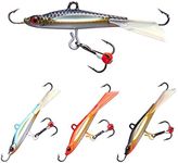 BASSDASH Ice Fishing Lures with Gli