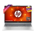 HP Laptop 15, AMD Ryzen 3 7320U, 15.6-inch (39.6 cm), FHD, 8GB LPDDR5, 512GB SSD, AMD Radeon graphics, FHD camera w/privacy shutter, Backlit KB (Win 11, MSO 2021, Silver, 1.59 kg), fc0026AU