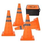 [4 Pack] Collapsible Traffic Safety