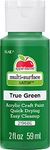 Apple Barrel Multi Surface Acrylic Paint, 2 oz, True Green 2 Fl Oz