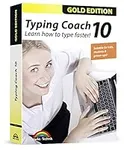 Typing Coach 10 - typing software for adults, kids and students - learn how to type faster - computer program - compatible with Win 11, 10, 8.1, 7