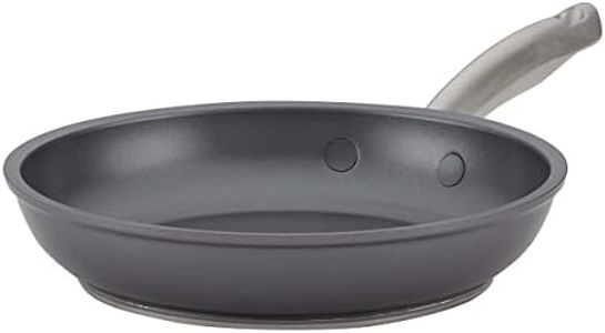 Anolon Accolade Forged Hard Anodized Nonstick Frying Pan/Skillet, 8 Inch, Moonstone Gray