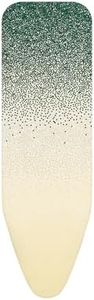 Brabantia - Ironing Board Cover B with 8 mm Foam Padding, Fairtrade Cotton, Durable and Easy Fit for Enhanced Ironing Performance – New Dawn, 124 x 38 cm