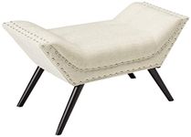 Christopher Knight Home 239316 Beverly Beige Fabric Ottoman Bench,