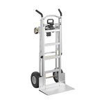 COSCO 3-in-1 Assist Series 1000-Pound Capacity Aluminum Hand Truck with Flat-Free Wheels