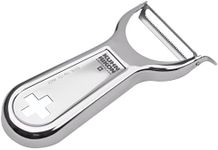 Kuhn Rikon Swiss Metallic Piranha Cross Peeler, Silver