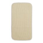 iDesign iDry Mini Absorbent Kitchen Countertop Dish Drying Mat - Wheat/Ivory