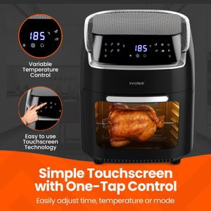 Innoteck 12L Digital Air Fryer Oven – Multifunctional Countertop Cooker