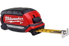 Milwaukee 4932464600 Magnetic Tape Measure 8/27 , Red