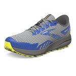 Brooks Men's Divide 4 D Width Trail Running Shoe (BRK-110405 1D 1318770 9 Gunsmoke)