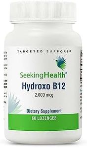 Seeking Health | Hydroxo B12 Vitamin | Vitamin B12 Supplement | B12 Hydroxocobalamin | 60 Lozenges