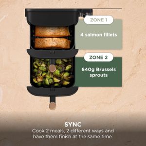Ninja Double Stack XL Air Fryer – Large Capacity, Dual Zone
