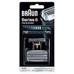 Braun 51S Series 5 Electric Shaver Replacement Foil and Cassette Cartridge - Silver .20 pounds