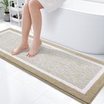 OLANLY Bathroom Rugs 59x20, Extra S