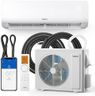 TOSOT 12,000 BTU Mini Split Air Conditioner & Heater, 19 SEER2 Ductless Inverter AC with WiFi, Alexa Compatibility, 208-230V, 16ft Copper Line Set, Cosmo Series