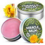 2 Pack Miracle Balm, Varicose Veins Treatment For Legs, Varicose Veins Cream - Muscle Soothing Body Creams - Instant Relief For Restless Legs, Vegan Natural Moisturiser For Skin Comfort