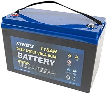 KINGS 115AH 12V AGM DEEP CYCLE BATTERY