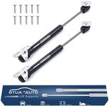 OTUAYAUTO 10 inch Gas Strut - 100N/22.5Lbs Universal Lift Support - for Truck Pickup Tool Box Lid,RV Bed Platform, Floor Hatch, Lightweight Cabinet Door, Camper Shell (Come with 4 Mounting Brackets)