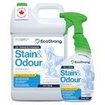 Enzyme Cleaner for Pets | Made in Canada | Pet Odor Eliminator and Powerful Probiotic Enzyme Cleaner for Cat Urine, Dog Pee, Pet Messes [4.73L Citrus Scent]