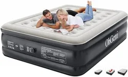 OhGeni Queen Air Mattress with Buil