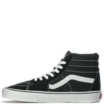 Vans Unisex-Adult Sk8-hi¿ Core Classics, Black (Black/Black/White), 10 Women/8.5 Men