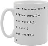 Coralgraph Inc MG381 Tea Programming Language Novelty Gift Printed Tea Coffee Ceramic Mug