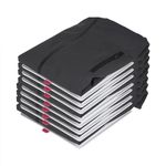 Adorila 10 Pack T Shirt Organizer Closet Organizer, Detachable Stackable Clothing Trays, Folding Shirt Receipt Board Shirt Dividers Organizer (Large)