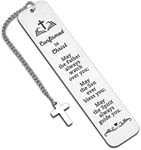 Christian Confirmation Gifts First Communion Gifts for Teens Boys Girls Bible Verse Bookmark Gifts for Women Men Religious Gifts Book Lovers Easter Basket Stuffers Baptism Catholic Gifts for Female