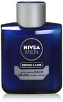 NIVEA Men Protect & Care After Shave Balm 100mL | Aftershave for Normal to Dry Skin, After Shave Balm for Men that Soothes and Moisturizes Skin After Shaving