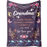 BeneCharm Gifts for Grandma, Grandma Gifts from Grandkids on Mothers Day - Grandma Blanket Gifts 60” x 50” - Birthday Gifts for Grandma Nana from Granddaughter Grandson