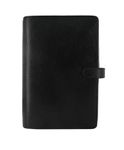 Filofax Finsbury Personal Leather Organiser - Black