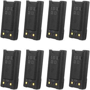 BAOFENG UV-9R Battery,4800mAh Type-C Charge BL-9 Li-ion 7.4V Replacement Radio Battery for UV-9R Plus Pro UV-9G BF-T57 GMRS-9R UV-XR
