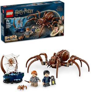 LEGO® Harry Potter™ Aragog in The Forbidden Forest™ 76434 Spider Toy Playset for Kids, Magical Creature Figure, 2 Minifigures,Toy for Boys, Girls and Any Fan Aged 7 Plus