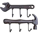 Set of 2 Wrench and Hammer Cast Iro