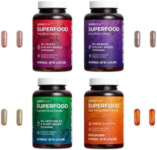 Juice Plus+ Fruit, Vegetable, Berry & Omega Blend Capsules - 4 Bottles