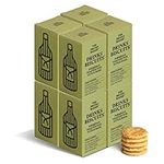 The Drinks Bakery Parmesan, Toasted Pine Nuts, & Basil 8 x 36g | Pairs with Champagne, Prosecco, Whisky, & Fruity White Wines | Award Winning Drinks Biscuits as Seen on Dragons’ Den |