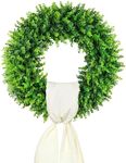 DDHS 20'' Boxwood Wreaths Front Doo