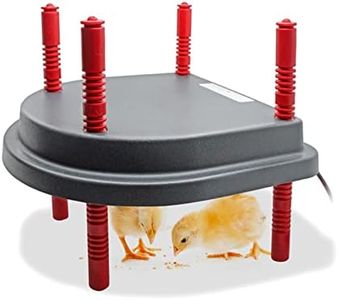 Taixinpower Chick Brooder Kit Heat Plate, Replacement Heat Lamp for Chiken Coop,Adjustment Height for 15-20 Chickens/Ducks Warmer (Without Cover)