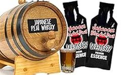 Japanese Blended Whisky Making Bootleg Kit w/Chalkboard & Book- Thousand Oaks Barrel Co. – Make & Age Spirits in an Oak Cask Keg- Best Father’s Day Gift Ever (2L)