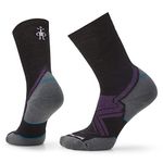 Smartwool Run Cold Weather Targeted Cushion Crew Sock - Women's, Black, Medium