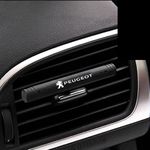 Car Aromatherapy Stick, for Peugeot 206 207 307 407 408 308 607 508 3008 2008, Car Air Freshener Vent Clip, Essential Oil Diffuser, Car Accessories,Black