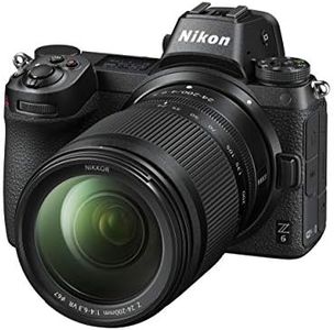 Nikon Z 6II + Objectif Z 24-200 f/4-6,3 VR, Appareil Photo Numérique Hybride Plein Format (24,5 MP, 4K/30p, rafale 14 i/s, stab sur capteur 5 axes, double slots SD & XQD ou CFexpress)