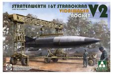 TAKOM TAK2123 1/35 STRATENWERTH 16T STRABOKRAN, VIDAL CAR ROCKET V2, Multicoloured